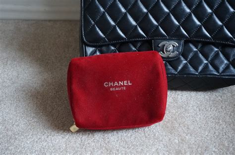 chanel red velvet makeup bag|chanel makeup bags.